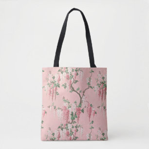 Bolso De Tela Wisteria Bloom Rosa