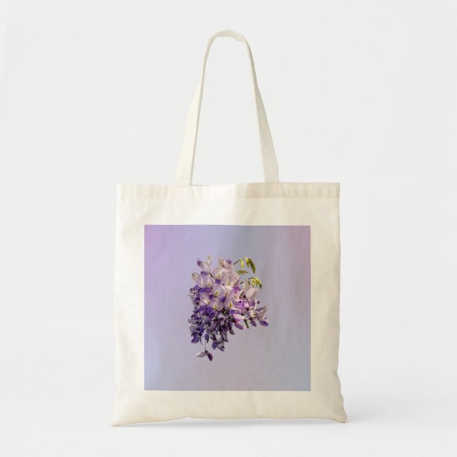 Bolso De Tela Wisteria Delicada (Frente)