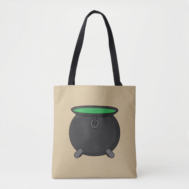 Bolso De Tela Witch Cauldron (Anverso)