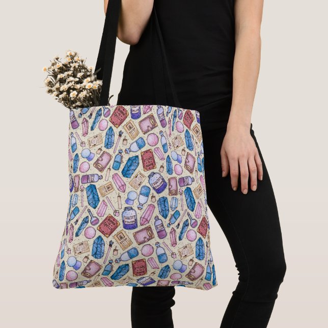 Bolso De Tela Witchen Wonders Tote Bag (Detalle)