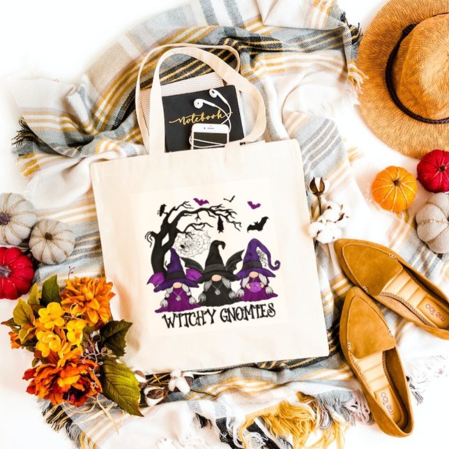 Bolso De Tela Witchy Gnomes (Subido por el creador)