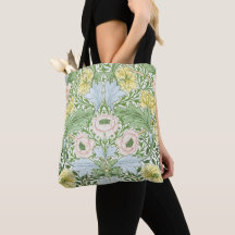 Wm Morris Myrtle Floral Arte Nouveau Brillante