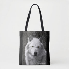 Bolso De Tela Wolf