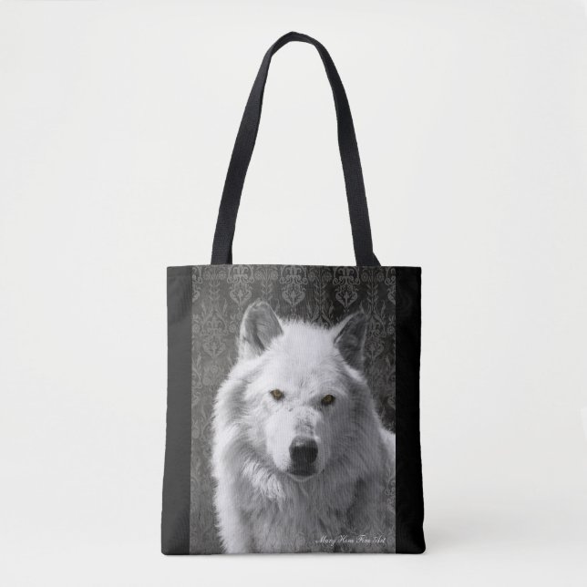 Bolso De Tela Wolf (Anverso)