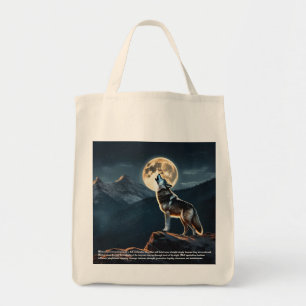 Bolso De Tela Wolf