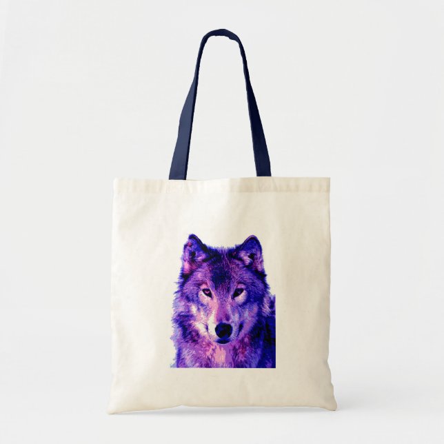 Bolso De Tela Wolf (Frente)