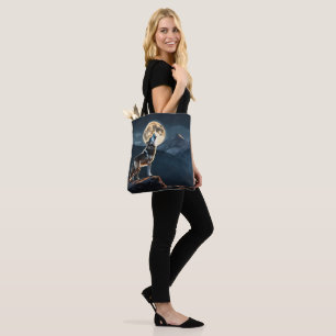 Bolso De Tela Wolf