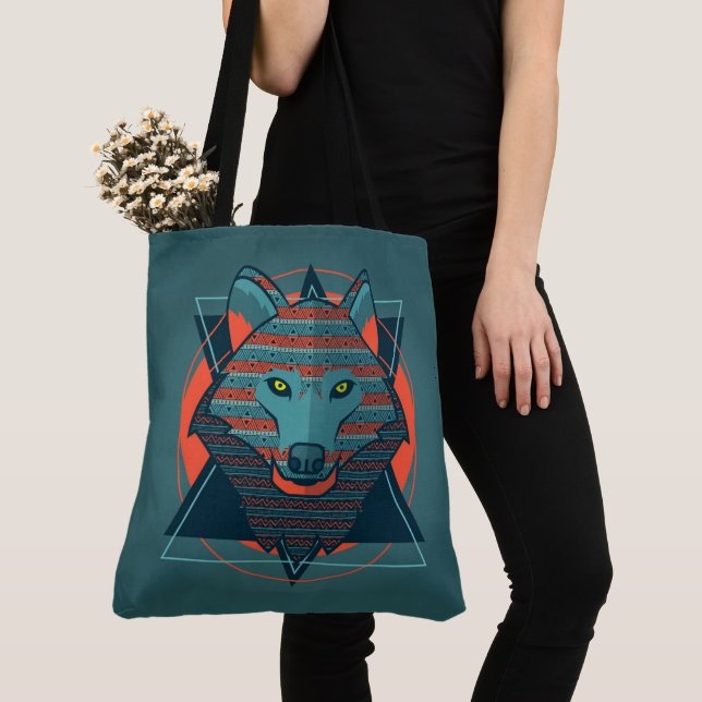 Bolso De Tela Wolf (Detalle)