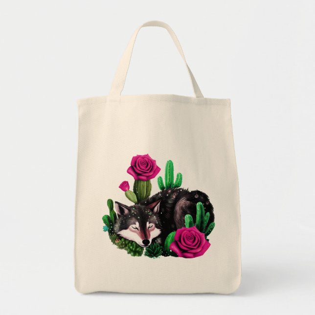 Bolso De Tela Wolf24: (Frente)