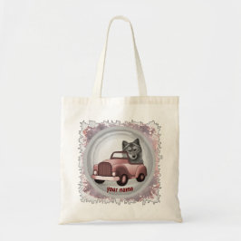 Bolso De Tela Wolf Drin Car Tote Bag