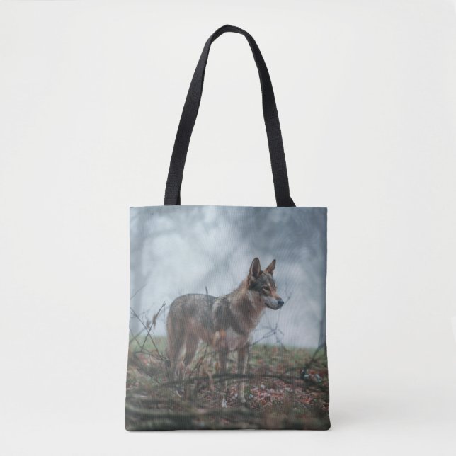 Bolso De Tela Wolfdog (Anverso)