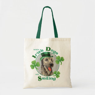 Bolso De Tela Wolfhound irlandés del Día de San Patricio