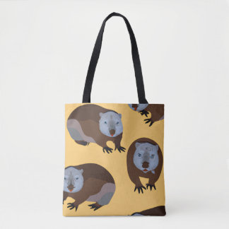 Bolso De Tela Wombat Tote Bag