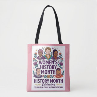 Bolso De Tela Women's History Month Tribute Tote Bag