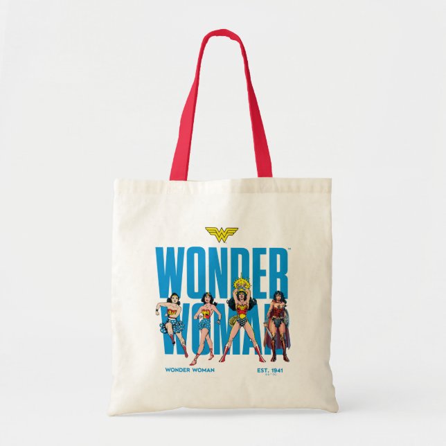 Bolso De Tela Wonder Woman Legends Forever Graphic (Frente)