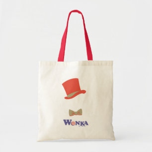 Bolso De Tela Wonka Top Hat & Bow Tie