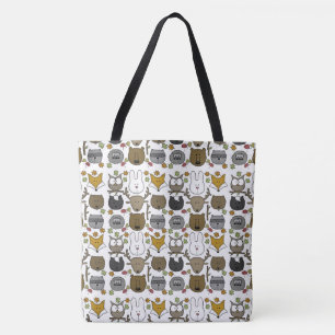 Bolso De Tela Woodland Critters-Best Forest Friends