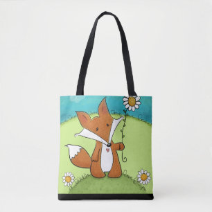 Bolso De Tela Woodland Fox Little Love You