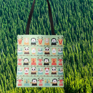 Bolso De Tela Woodland Whimsy Buddies Tote Bag