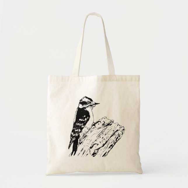 Bolso De Tela Woodpecker Tote Bag (Frente)