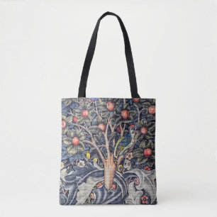 Bolso De Tela Woodpecker William Morris
