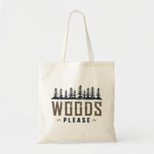Bolso De Tela Woods Please