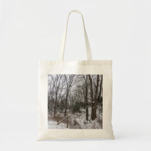 Bolso De Tela Woody Snow Day