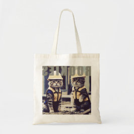 Bolso De Tela working cats-1