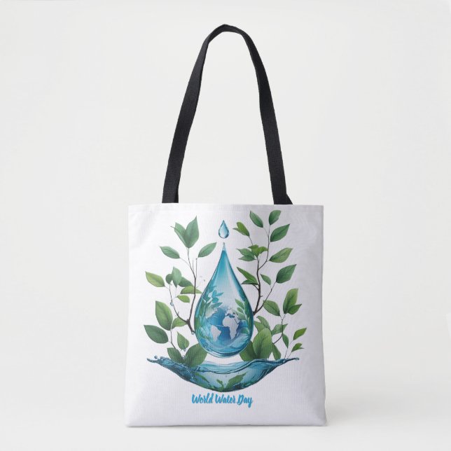 Bolso De Tela World Water Day (Anverso)