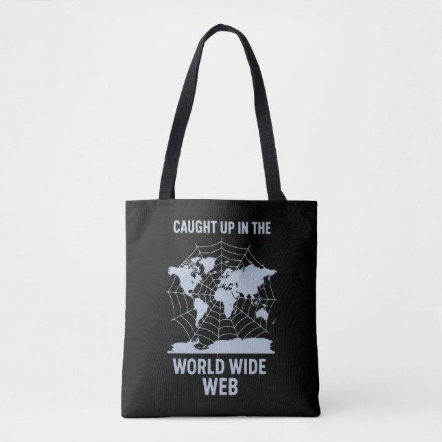Bolso De Tela World Wide Web (Anverso)