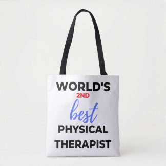 Bolso De Tela World's 2nd Best Physical Therapist 2