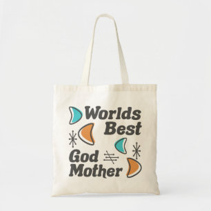 Bolso De Tela Worlds Best Godwoman Retro