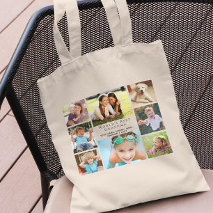 Bolso De Tela World's Best Grandma Photo Collage Personalized