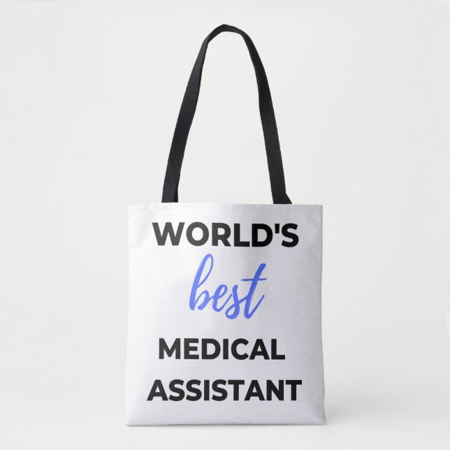 Bolso De Tela World's Best Medical Assistant 2 (Anverso)