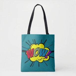 BOLSO DE TELA WOW!