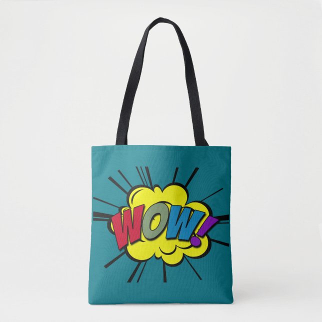 BOLSO DE TELA WOW! (Anverso)