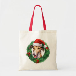 Bolso De Tela Wreath, Navidades de Greyhound