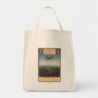 Bolso De Tela Wright Brothers Plane