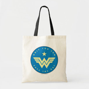 Bolso De Tela WW84 Mujer Maravilla Que Sólo Puedes Salvar El D
