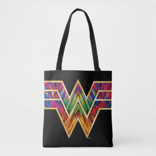 Bolso De Tela WW84 Wonder Woman Kaleidoscope Logo