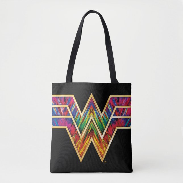 Bolso De Tela WW84 | Wonder Woman Kaleidoscope Logo (Anverso)