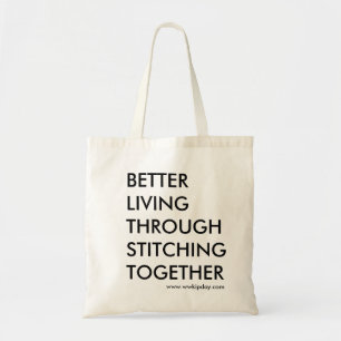 Bolso De Tela WWKIPDAY mejoran el tote vivo