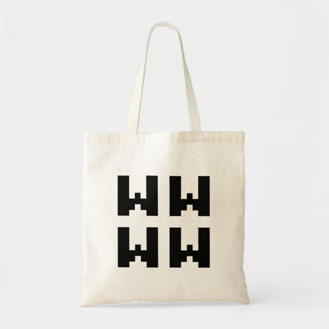 Bolso De Tela WWWW | Jerga de Internet japonesa LOL (Frente)