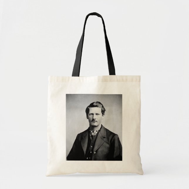 Bolso De Tela Wyatt Earp: Lawman, Gunfighter, guardián de Saloon (Frente)