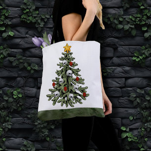 Bolso De Tela XMAS escalofriante   Un Grunge De Árbol De Navidad