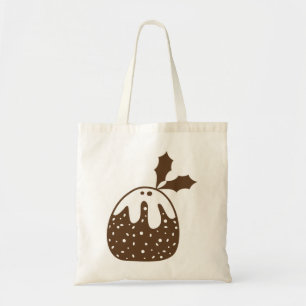 Bolso De Tela Xmas Pudding