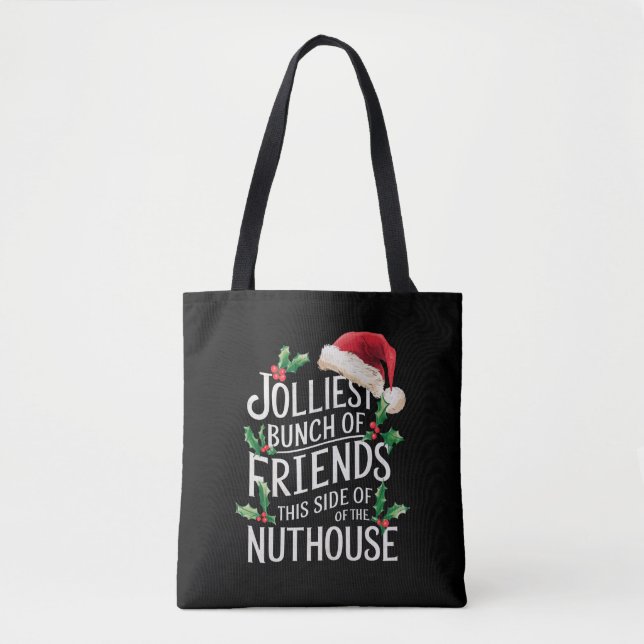 Bolso De Tela #XmasDe2014 #Jolest Montón De Amigos #Xmas Matando (Anverso)