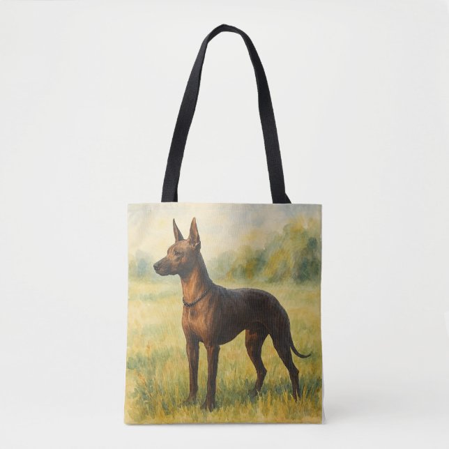 Bolso De Tela Xoloitzcuintli (Anverso)