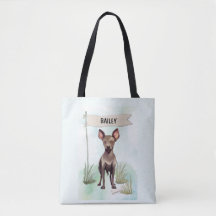Xoloitzcuintli Acuarela Perro Personalizado