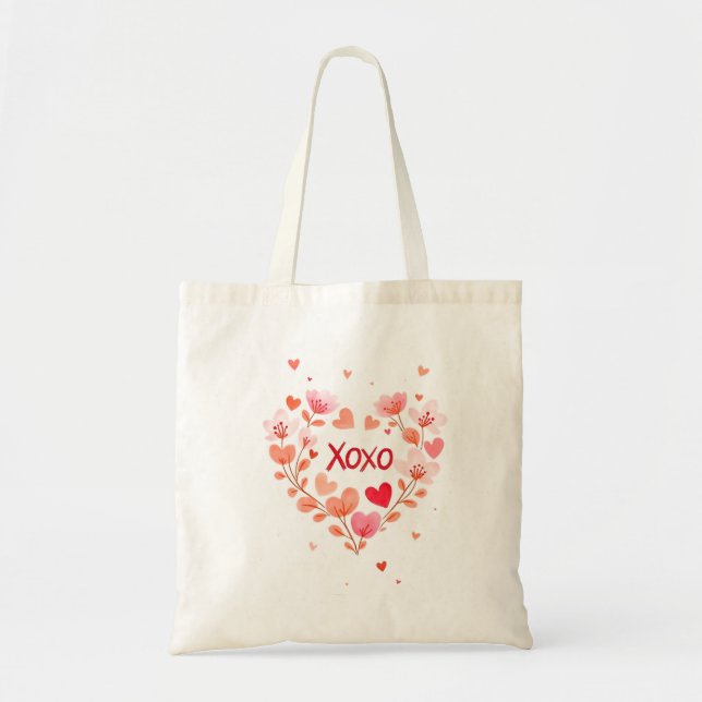 Bolso De Tela XOXO para amantes (Frente)